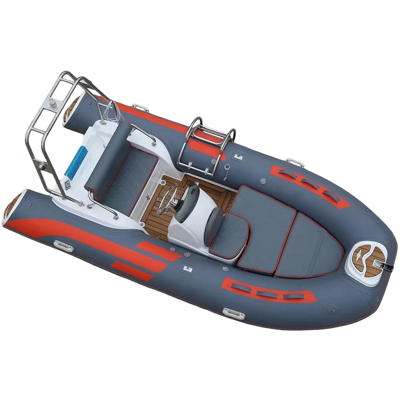 12FT 3.9м Rib390C Спортивная яхта, жесткая надувная рыболовная лодка с палубой из тикового дерева, готовая к серфингу, 1.2мм