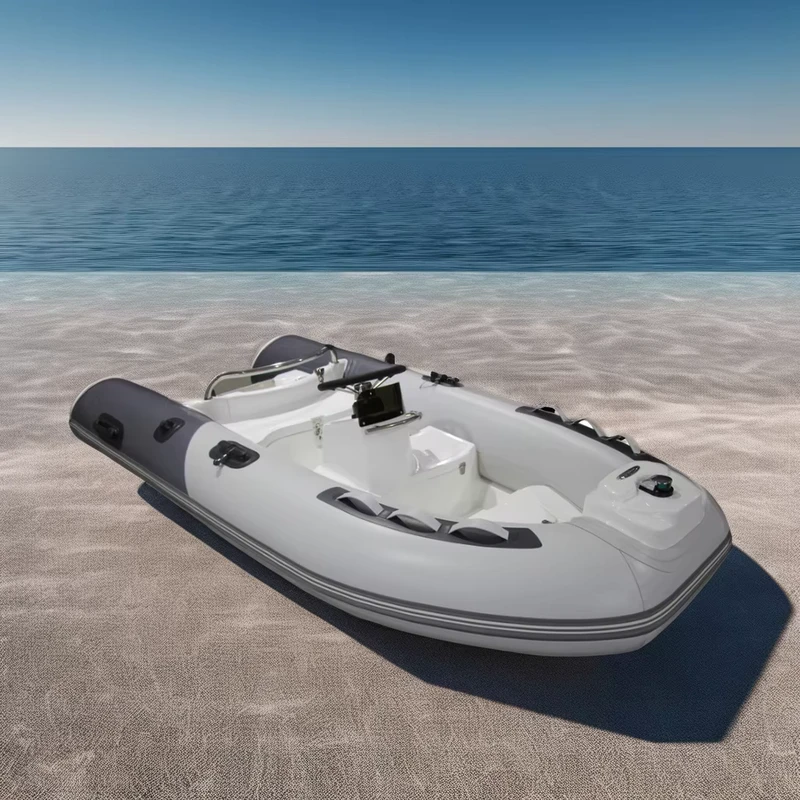 12피트 고급 팽창식 RIB 보트 CE 인증 유리섬유 선체 RIB270 RIB300 RIB330 RIB360 PVC 하이폴리머 외부 모터 3.6미터