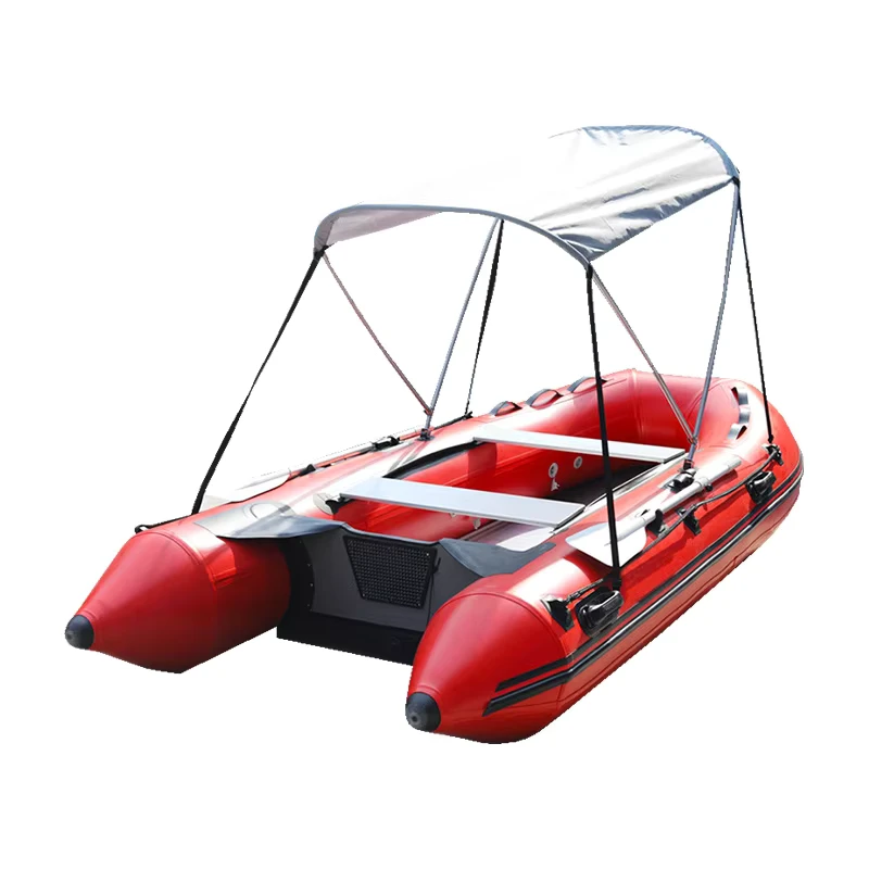 12ft Custom Logo Rowing Dinghy 380cm Rigid RIB PVC Inflatable Boat