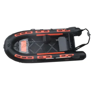 12ft Rigid Aluminum RIB360 Boat Double Hull PVC Hypalon Orca Inflatable Dinghy Boat with Luxury Equips