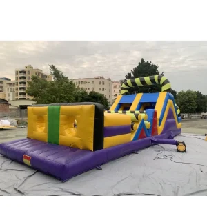 12mL Inflatable Obstacle Course for Kids and Adults Soft Inflatable Obstacle Course Inflatable Race Obstacle