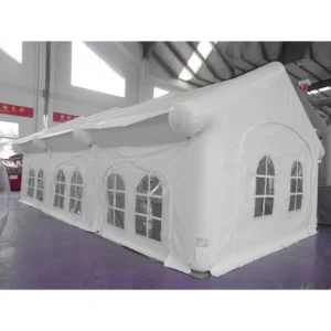 12x6m Verplaatsbare Witte Opblaasbare Bruiloft Partytent voor Tijdelijk Huis of Magazijn Van China Sino Inflatables Fabriek