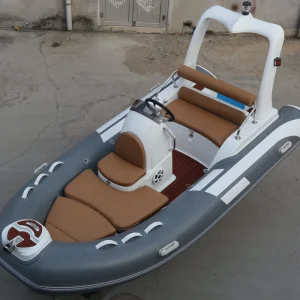 Thuyền hơi RIB 390, Vỏ sợi thủy tinh 13 Foot, Thuyền hơi PVC/Hypalon sâu cho sử dụng thuyền