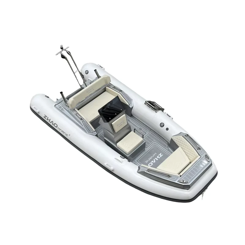 Thuyền RIB390 Bằng Nhôm Hypalon 13 Foot Có Động Cơ