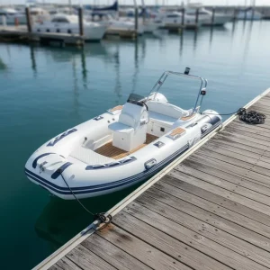 13 Foot RIB Boat 390 Hypalon Sport RIB Boat With Outboard Engine