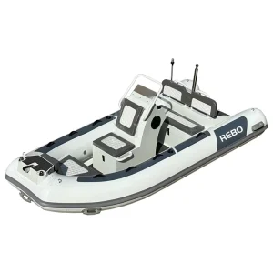 13ft Hypalon PVC Orca Sport Aluminium Rib Opblaasbare Boot Visboot