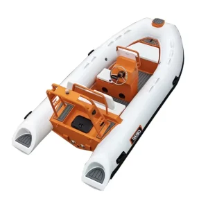 13ft RIB 390 Fiberglass Hull Deep V Shape CE PVC Hypalon Inflatable Boat for Sale
