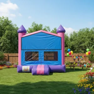 Castillo Inflable 13x13 ML Castello Gonfiabile Juegos Inflables Banner