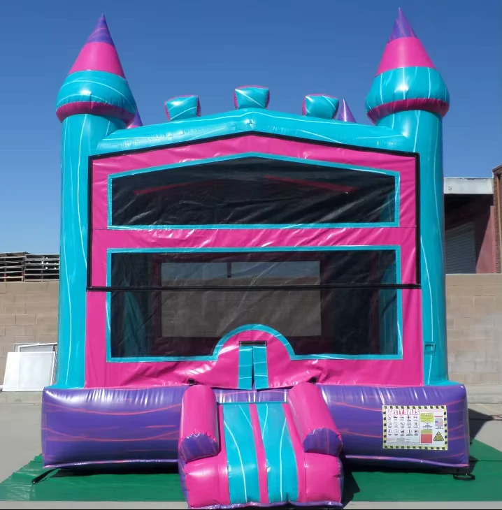 13x13ft Hüpfburg Kinder Aufblasbarer Hochzeitsbouncer Mondschloss Hüpfburg Gewerbliche Aufblasbare Sprung-Hüpfburg