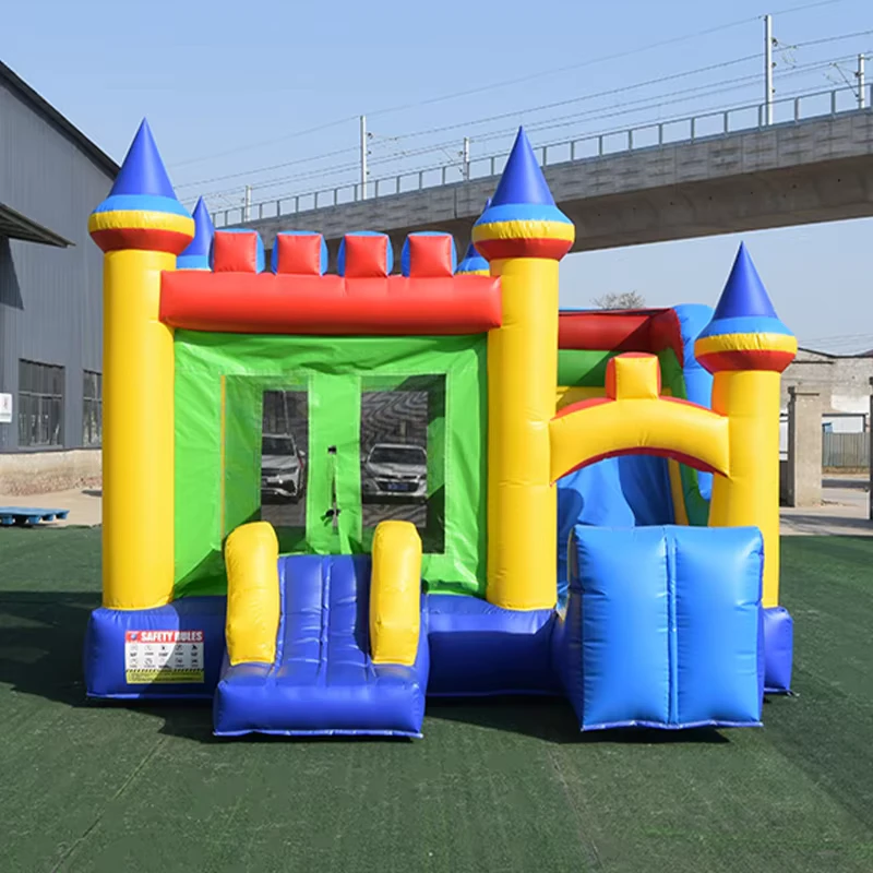 13x13ft Inflatable Combo Bounce House with Slide Custom Colors for Kids Factory Direct Price CE Certified