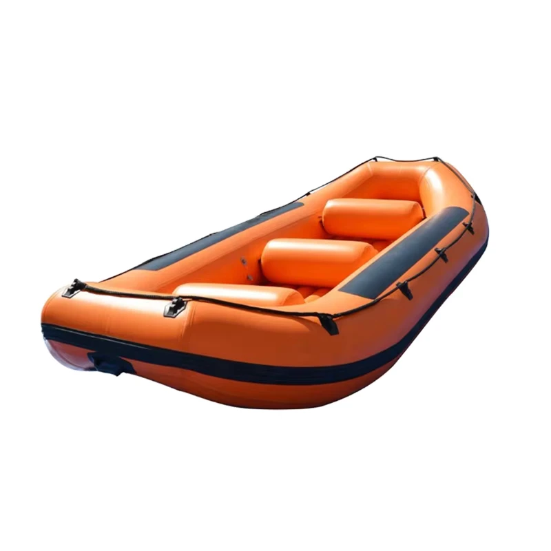 Bote inflable de rafting de 14.1 pies para ríos