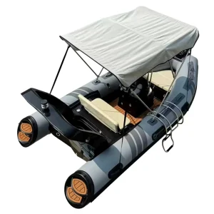 14.1ft 430cm RIB Sport Cruiser Rigid Yacht Rescue Dinghy RIB Inflatable Boat