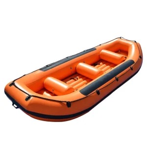 4,5 m Aufblasbares Boot für Wildwasser-Rafting Aufblasbare Flöße