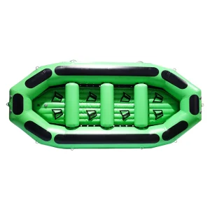 Rakit Air PVC Inflatable 14ft 4,25m untuk Dijual, Kapasitas 8 Orang