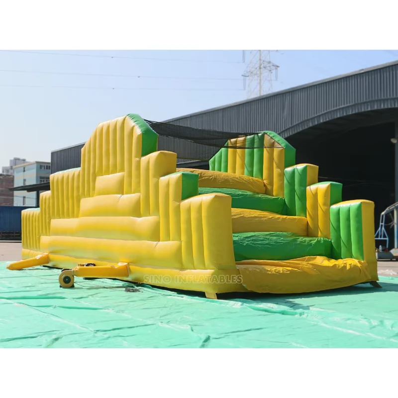 14m Lange Volwassenen Boot Camp Inflatable 5K Hindernisbaan van Stevig Materiaal voor Buitenactiviteiten of Fysieke Training
