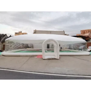 14x14m Giant Clear Inflatable Pool Dome Tent with Covered Ceiling for Covering Swimming Pool