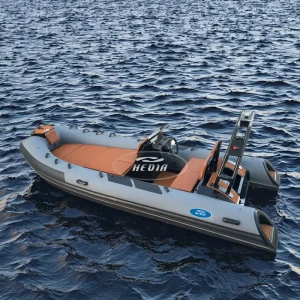 15ft Dinghy Heavy Duty Aluminum Deep V Hull 480cm Inflatable Boat