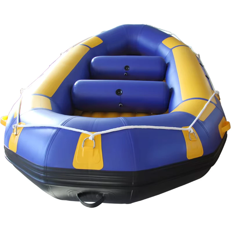 Dinghy PVC atau Hypalon 15ft Inflatable untuk Arung Jeram, Perahu Terapung, Driftboat Air Putih
