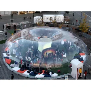 15m Dia Huge Transparent Inflatable Bubble Dome Tent for Outdoor Party Events or Trade Shows