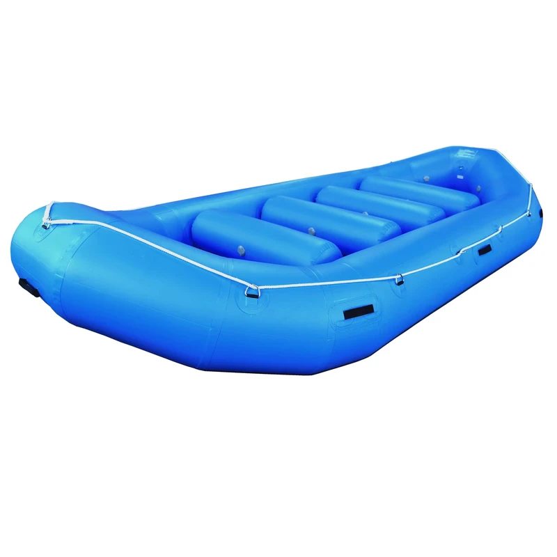 Rakit Inflatable Besar Kustom 16 Kaki untuk Arung Jeram, Kapasitas 12 Orang