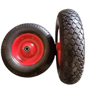 16 PU Foam Wheel 4.00-8 Polyurethane Core Tyre Wheelbarrow Tyre
