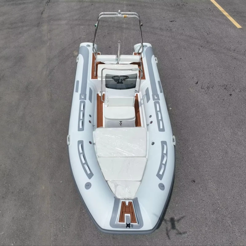 16 Foot RIB 480 Fiberglass Rigid Inflatable Kayak for Fishing Boat Sale