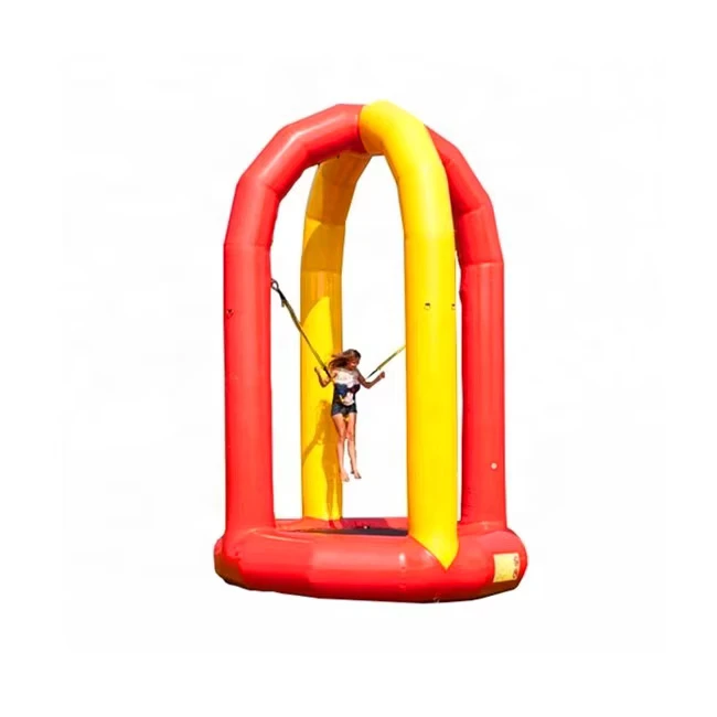16′ Single Inflatable Castle Jumping Carnival Game Outdoor Harness and Safety Belt with Blower