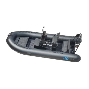 Yate de lujo de casco de aluminio de 16 pies, bote semirrígido Hypalon, bote inflable de 500 Rib