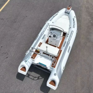 Yacht RIB480 Tender Mewah 16FT RIB Perahu Olahraga Inflatable dengan Motor