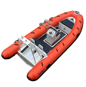 16ft Semi Rigid Aluminum RIB 480 PVC Hypalon Inflatable Zodiac RIB Boat for Fishing Saltwater