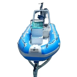 16ft transom 480 fiberglass fishing boat with V-bottom fiberglass boat