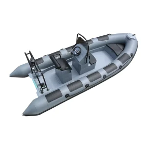 Huge Sea 17′ Rigid Inflatable Fishing Boat Made in China for Ocean Glass Fiber Building Leisure Rafting