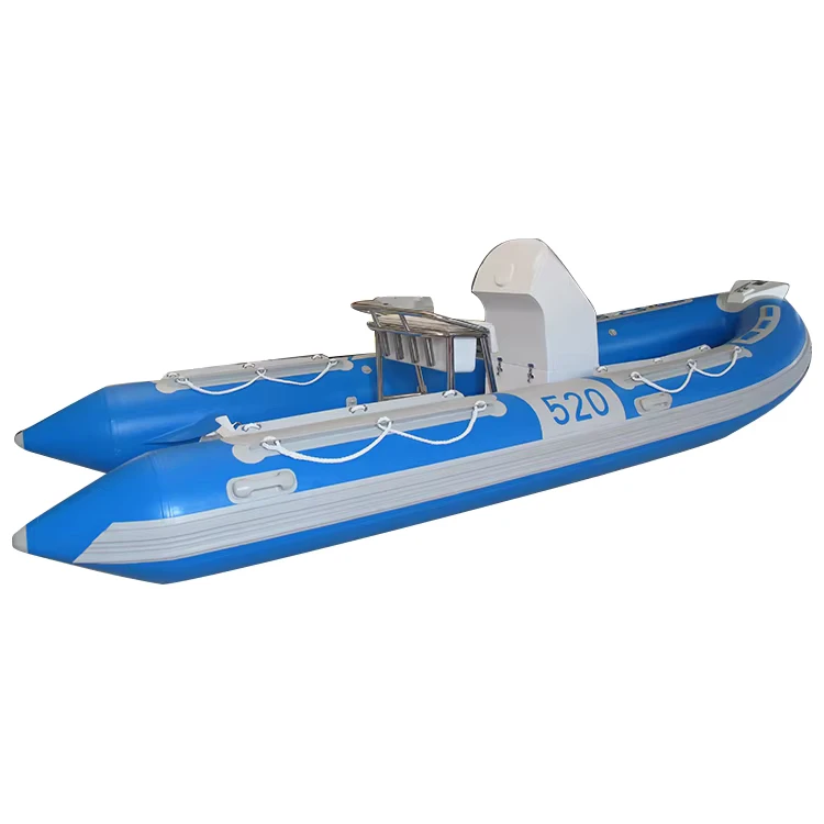Thiết bị nổi cá nhân 17-foot RHIB 520 với động cơ ngoài CE