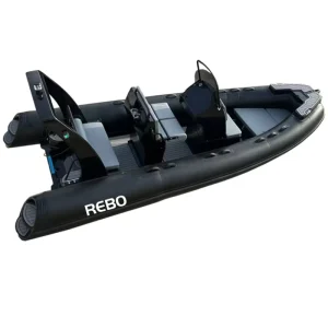 17피트 RHIB 520 유리섬유 선체 풍선 카약 트랜섬