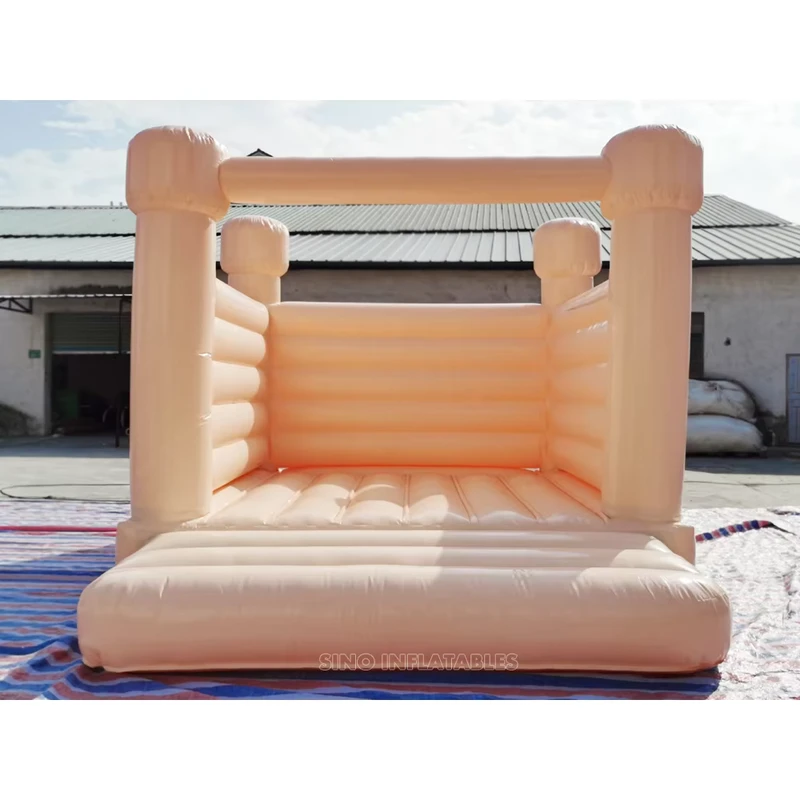 Nhà bạt bơm hơi vui chơi cho trẻ em thương mại 17'x13' Pastel, được chứng nhận EN14960 cho sự kiện đám cưới từ Sino Inflatables