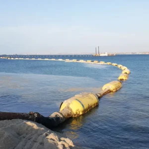 18 Inch 24 40 Pontoons Barrier Marine PE Floater Dredger Dredge Tubes Buoy HDPE Dredging Pipe Float For Sand Discharge Pipeline