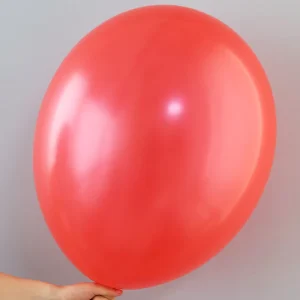 Globos de Látex Rojos Brillantes de 18 Pulgadas para Decoración de Bodas y Fiestas