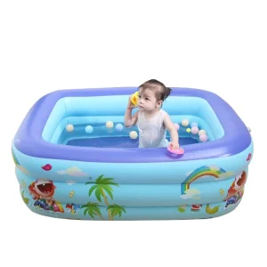180cm Children’s Inflatable Swimming Pool for Fun and Play Inflatable Swimming Pool for Convenient Outdoor Water Fun