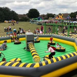 18OZ PVC Tarpaulin Inflatable Sport Game Product Inflatable Meltdown Wipeout Obstacle Course