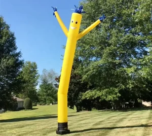 18ft Tall Inflatable Wind Dancer Advertising Balloon 5.5m Sky Dancer with CE Air Blower