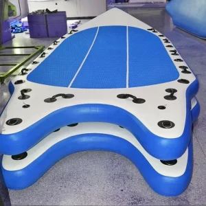 18ft Team Mega Sup Custom Inflatable Stand up Paddle Board 8-12 Person Big Board with Drop Stitch Material