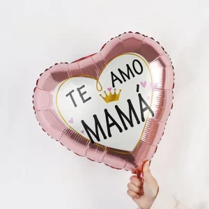 18inch Heart Shaped and Round Shaped Foil Balloons for Mother’s Day