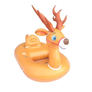 192*111*145Cm Thảm Nổi Động Vật Hươu Bơi Inflatable Toys