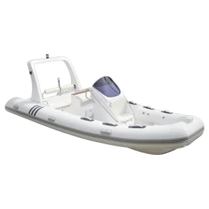 Thuyền thể thao PVC/EVA 19 Foot, vỏ Fiberglass RIB 580, thuyền câu cá bơm hơi Hypalon/Orca có sẵn để mua