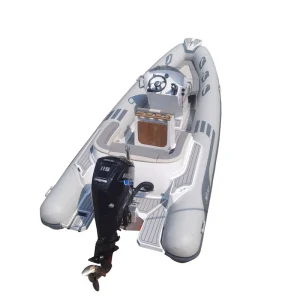 19ft RIB 580 Fiberglass Hull Hypalon PVC Inflatable RIB Boat