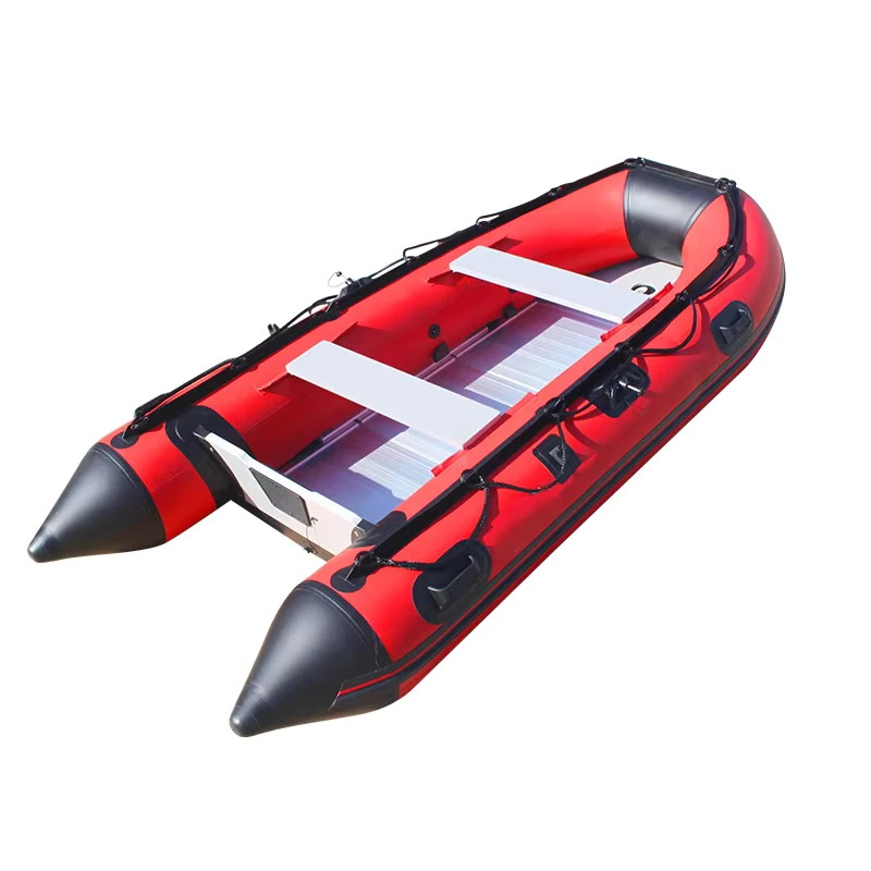 2-5 Person Thickened PVC Inflatable Rubber Boat for Flood Control Rescue Assault Fishing Marine Supplies
