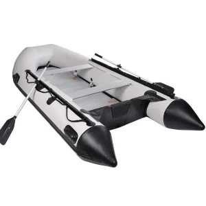 2-6 Persons Inflatable Kayak Fishing Boat Custom PVC Hypalon Inflatable Fishing Rubber Rowing Boat with Motor