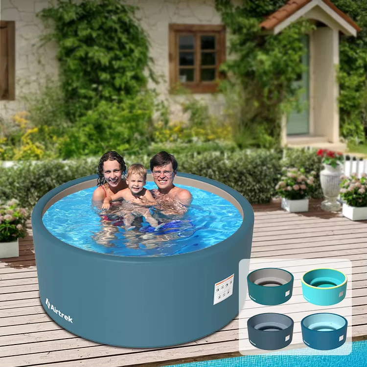 Bể bơi bơm hơi ngoài trời thời trang tùy chỉnh 2-6M, bồn tắm nóng thương mại