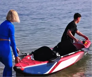 2 Person 3 Person High Pressure Ocean Lake Fishing Kayak Boat Inflatable Canoe Kayak