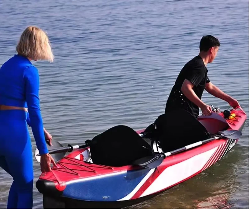 2 Persoon 3 Persoon Hoge Druk Oceaan Meer Vissen Kajak Boot Opblaasbare Canoe Kajak